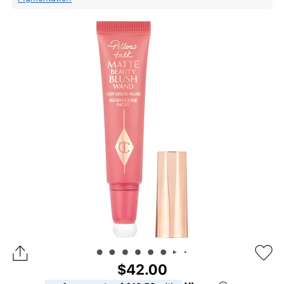 Charlotte Tilbury Pillow Talk Beauty Blush Wand and Pink Beauty Light Wand - Picture 5 of 5